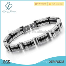 New metal saint bracelet,fastener bracelet,diy bracelet